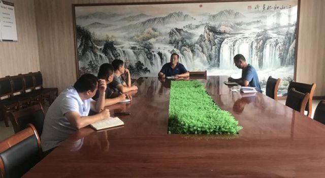 淄川區(qū)災后重建交通基礎設施工程總監(jiān)辦組織進度、質(zhì)量會議
