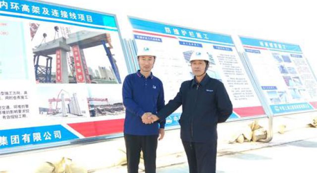濟(jì)寧市快速路一期工程項目武漢逆行者歸來