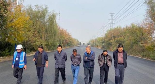 青島市質(zhì)檢站蒞臨萊西市“四好農(nóng)村路”集中攻堅（2020年）二期工程檢查指導(dǎo)工作