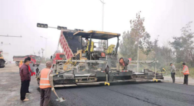 濟南市章丘區(qū)交通運輸局青云大道挖補維修工程建成通車