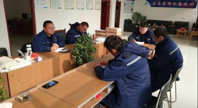 四公司濰坊監(jiān)理部組織安全教育學習