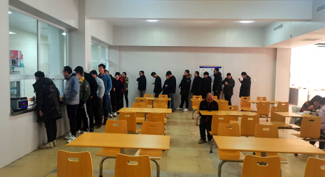 升級改造----公司員工食堂舊貌換新顏！
