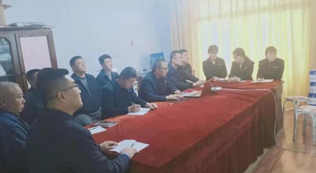 新寧高速總監(jiān)辦組織學習傳達總公司、一公司年會會議精神