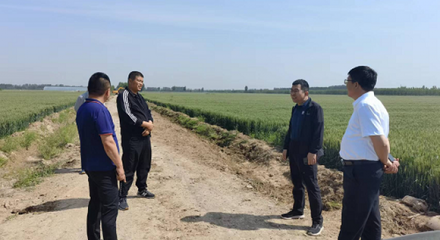 高青縣黃河河務局黃河灘區(qū)防汛應急道路開工
