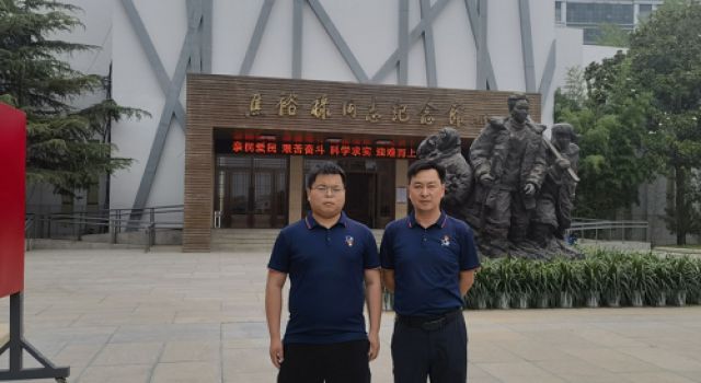 安鶴項目參加“共學(xué)共建弘揚焦裕祿精神，聚力項目建設(shè)高質(zhì)量發(fā)展”主題黨日活動