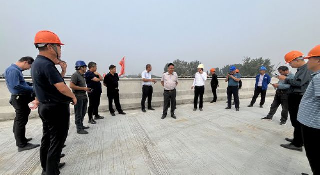 觀摩學習拓思路、互學互鑒促提升---安羅高速組織各參建單位觀摩學習活動